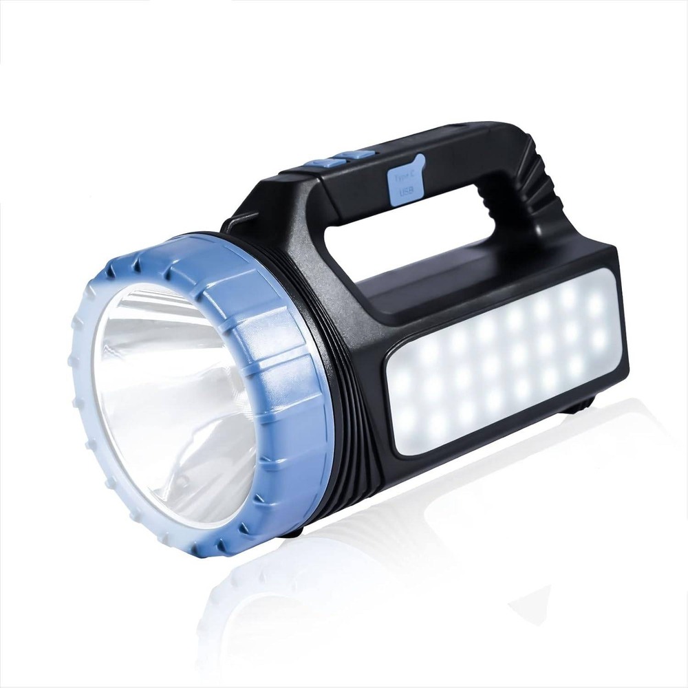 Solar Powered Multifunctional Flashlight 400W, 2273 TD-3600s 8000 Lumens Portab